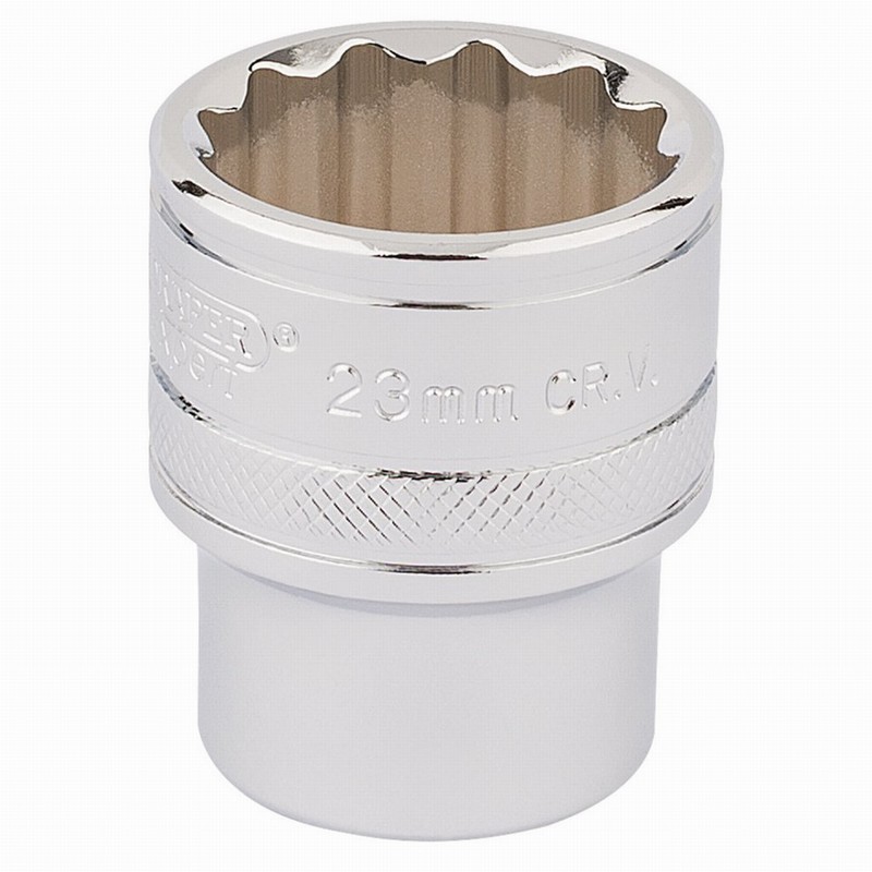 Socket 1/2" Square Drive 23mm
