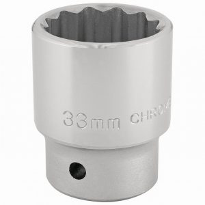 Socket 3/4" Square Drive 33mm