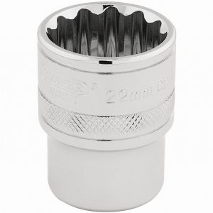 Socket 1/2" Square Drive 22mm