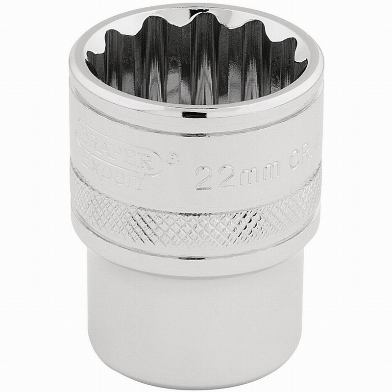 Socket 1/2" Square Drive 22mm