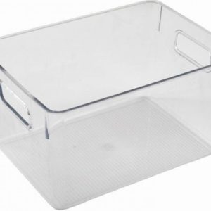 Storage Basket Clear Food Safe 29X20.5X15.7CM