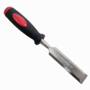 Chisel Wood 25mm 1" Bevel Edge Soft Grip Handle