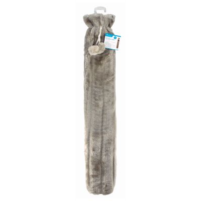 Light Grey Extra Long Hot Water Bottle