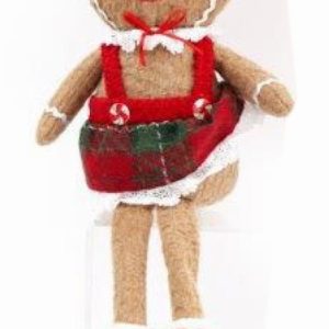 Christmas Gingerbread Plush Woman