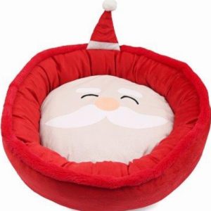 Smile Design Red Christmas Pet Bed