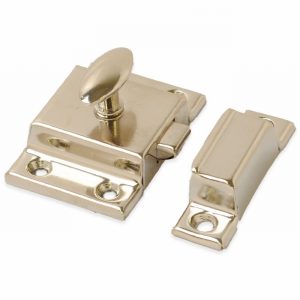 Nickel Plated Cupboard Catch 54 x 54mm