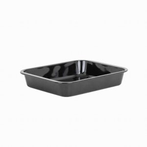 Wham 36cm Black Enamelled Roasting Tray