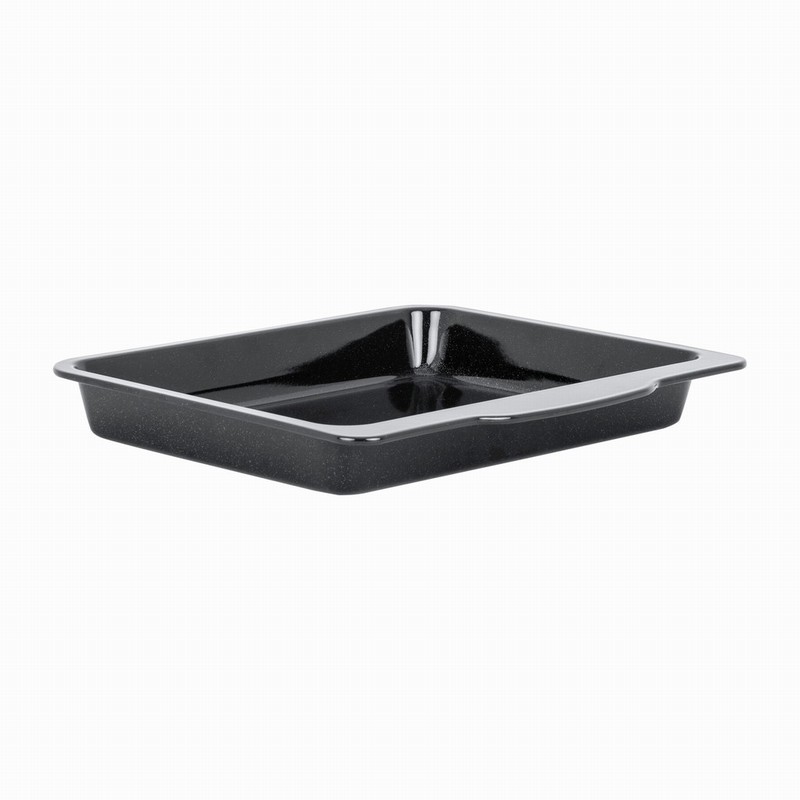 Wham 37cm Black Enamelled Handled Roaster