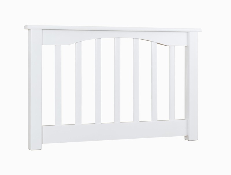 135cm Sandra White Headboard