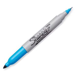 Sharpie Blue Twin Tip Marker Pen