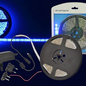 LED Tape Light Kit 12Volt 5Mtr. Red IP65