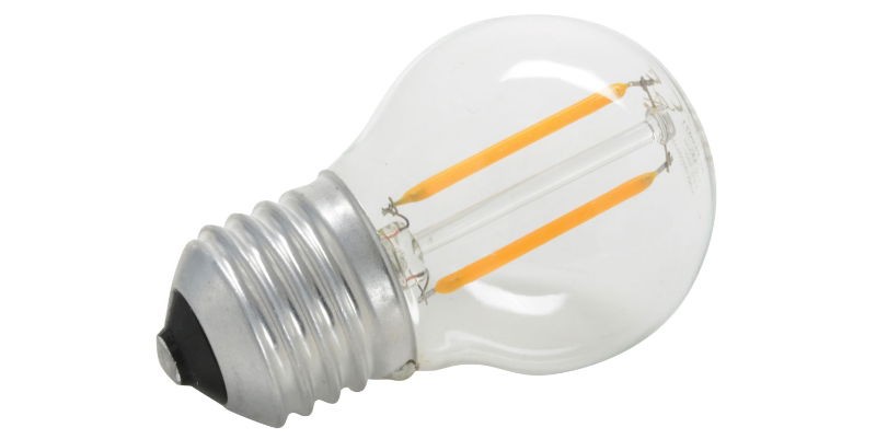 Lamp Low Energy LED Golf Filament 2>25Watt ES 2700K WW D