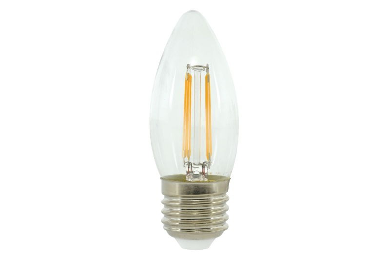 Lamp Low Energy LED Candle Filament 4>40Watt ES 2700K WW D