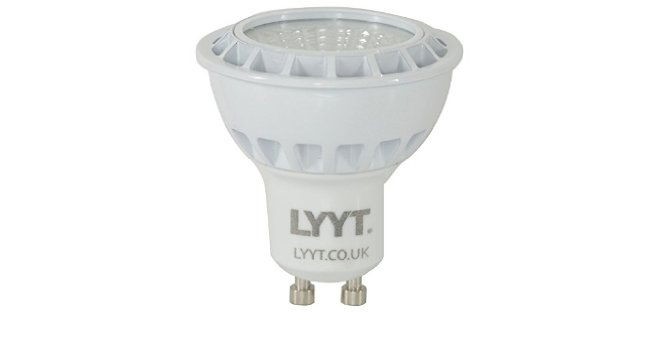 Lamp Low Energy LED Cob GU10 5Watt 4000K CW Dimmable D