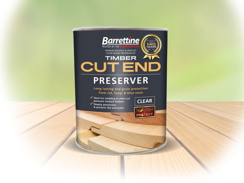 Preserver Cut End Timber 1Ltr. Green