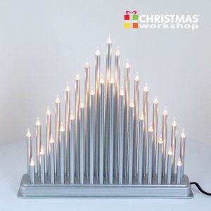 Christmas Lights 33 Light Silver Bridge