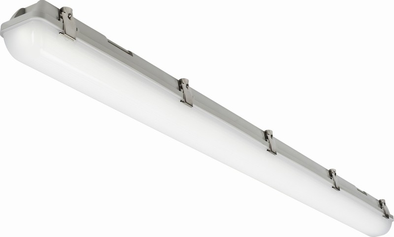 230V IP65 IK08 4ft Selectable 19/37W Adjustable Non-Corrosive