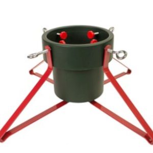 Christmas Tree Stand Medium Green & Red