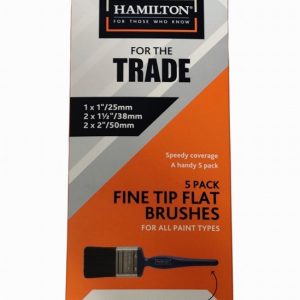 Set of 5 Hamilton For The Trade Paintbrush Set