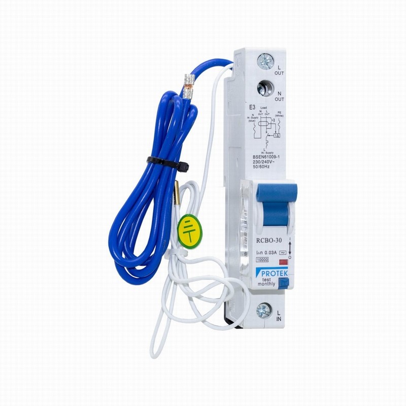 RCBO 10kA 32Amp 30mA B Curve