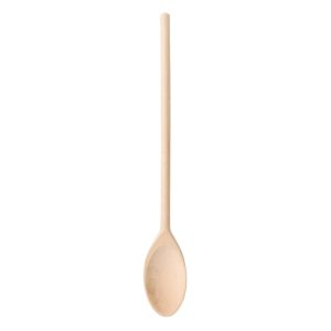 Spoon Wooden 25cm 10" Beech Waxed