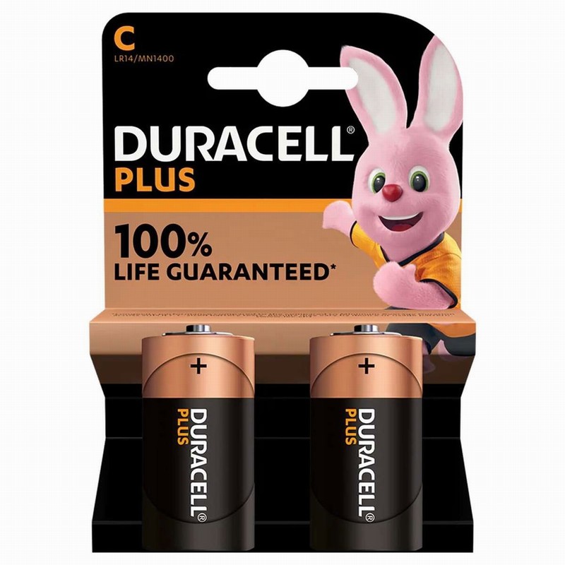 Battery DURACELL Alkaline C x2