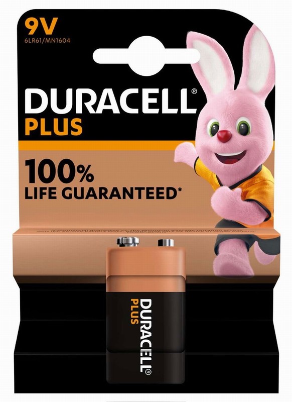 Battery DURACELL Alkaline PP3 x1