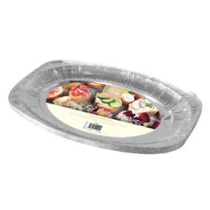 Platter Food 11" Foil 28x19cm x4