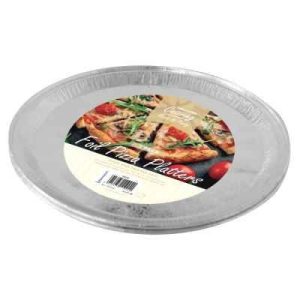 Platter Food Round 12" Foil 31cm x3