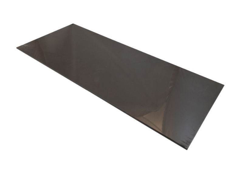 Shelf DURALINE Floating Glass Black 60x25cm D