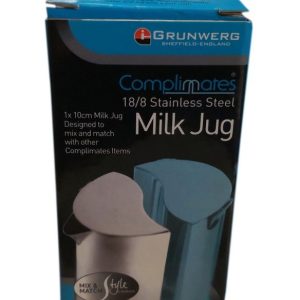 Jug Milk GRUNWERG 10cm Mix & Match SS Satin