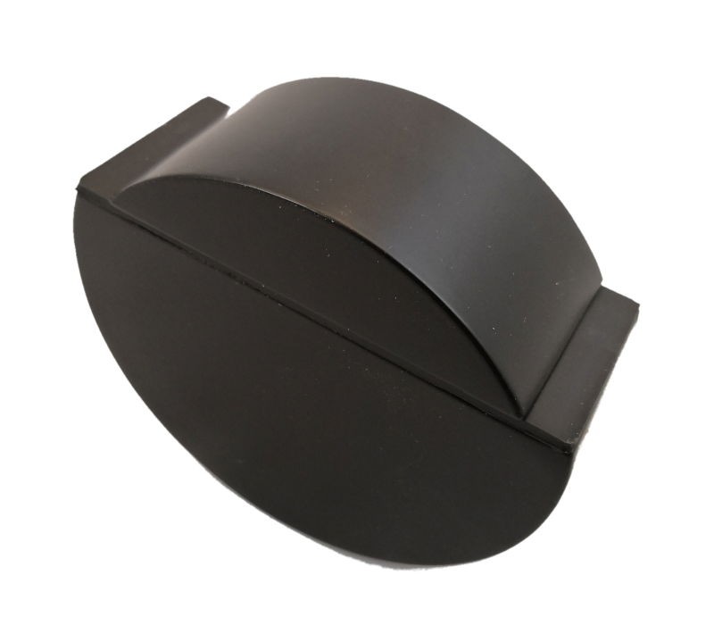 Shelf Clip DURALINE Circular Black 6>24mm Cap. D