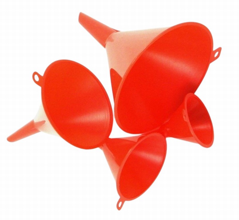 Funnel Set of 4 Plastic