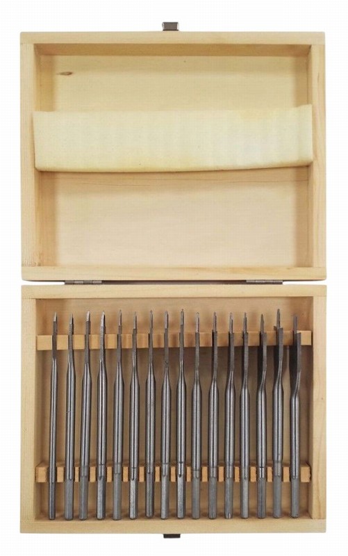 Drill Set Flat Wood 16Pce. 6<38mm Wooden Set