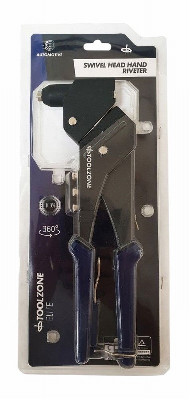 Riveter Hand Held 36oDeg. Swivel Head