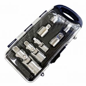 Socket Adaptor Set 7Pce. with Universal Joints