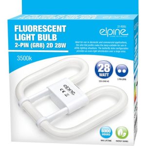 Elpine 2 Pin 2D28w Fluorescent Light Bulb