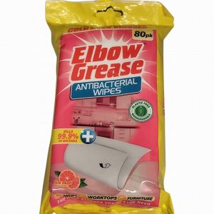 Elbow Grease 80 x Punk Blush Scented Antibacterial Wipes