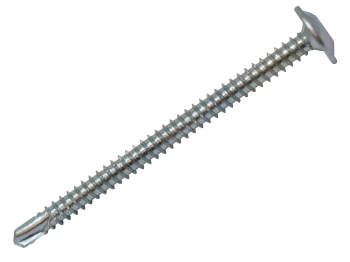 Screw Baypole 4.8x 60mm(10)ZP Wafer Head Self Drill
