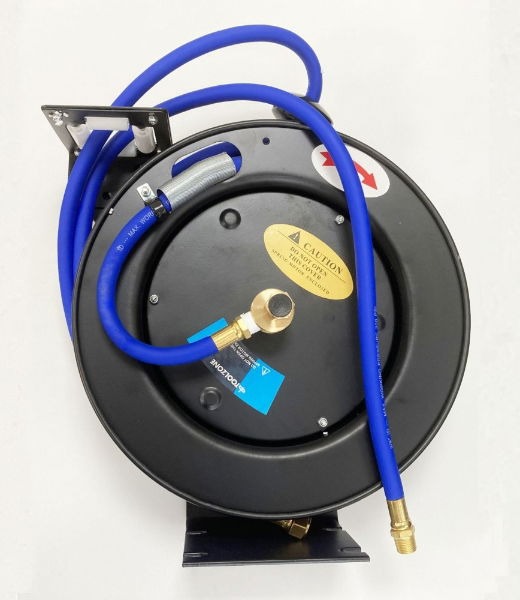 Air Hose Retractable 30' 10Mtr. 3/8" 10mm Blue