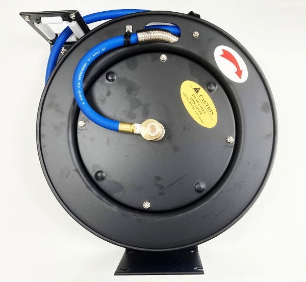 Air Hose Retractable 50' 17Mtr. 3/8" 10mm Blue