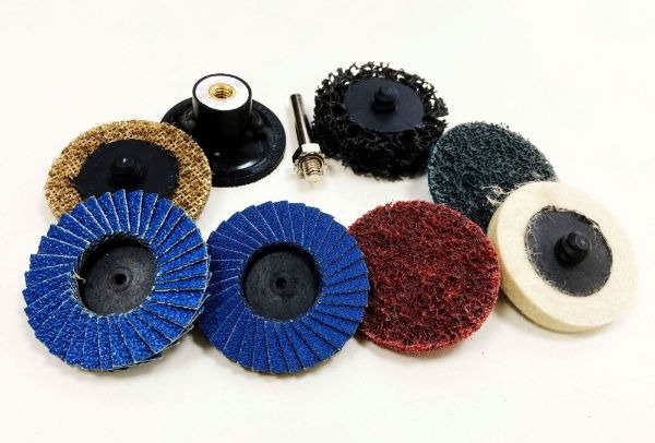 Sanding Set 9Pce. with Arbor 2" 50mm