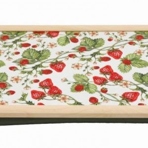 Tray Lap Strawberry Design 43x32cm
