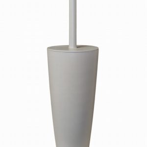 Toilet Brush Set Enclosed BODA Grey Tapered