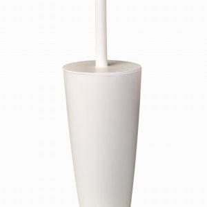 Toilet Brush Set Enclosed BODA White Tapered