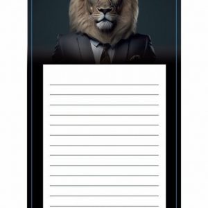Cynocelpahy Jungle Memo Pad With Pencil - Lion