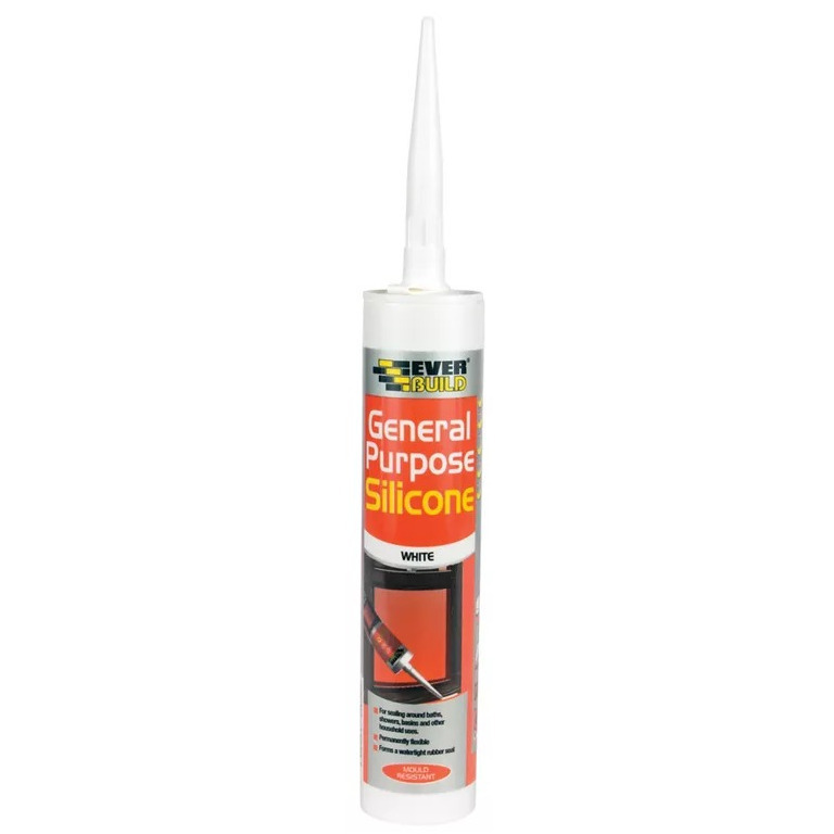 Sealant Silicone G.P. H.Mod. White C3-295ml Cart