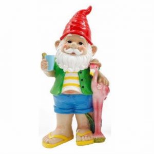 Ornamental Gnome 34.5cm Beach Red Hat