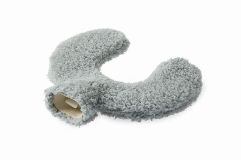 Hot Water Bottle Neck & Shoulder Pattern Grey