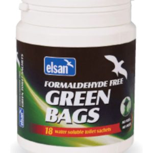 Toilet Fluid in Sachets ELSAN Green 18+3F.O.C.>21